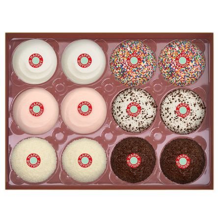 assorted bday dozen standard box