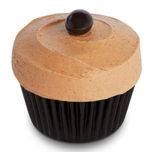 Load image into Gallery viewer, Vietnamese coffee cupcake with condensed milk buttercream filling and coffee frosting on top, perfect for coffee dessert lovers
